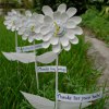 paper plate flowers